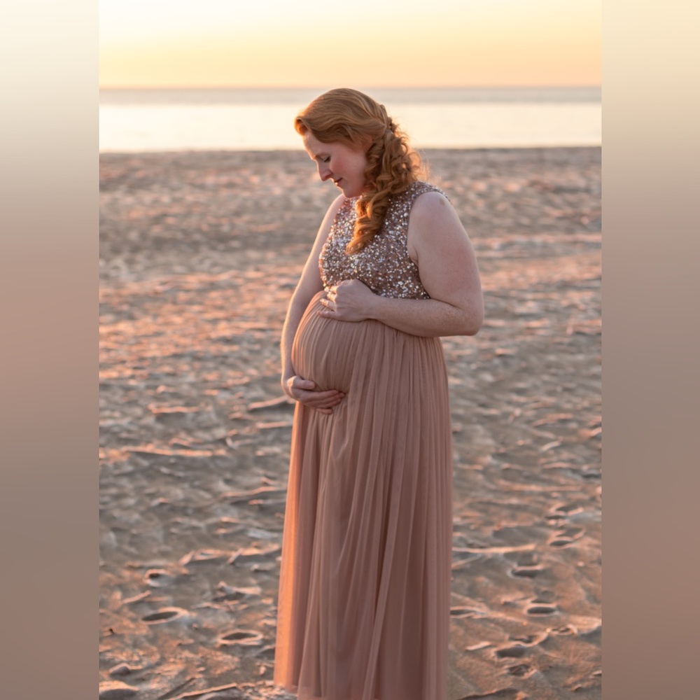 Maya maternity bridesmaid dress